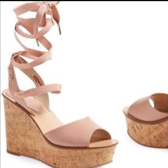 Top Shop Wise Wedge Strappy Sandals - Picture 2 of 4